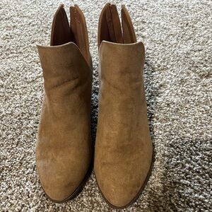 Tan Suede Ankle Boots